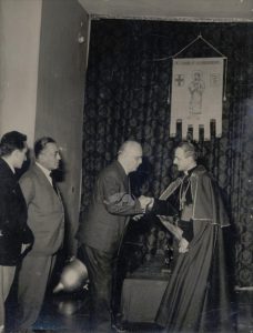 Giuseppe Ambrosini Incontra il cardinale Giovanni Montini 1953-1960