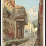 Acquerello di Pompei, Via del Balcone