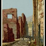 Acquerello di Pompei, Un vicolo della suburra