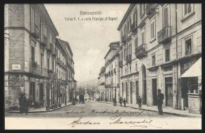 Benevento, Corso V. E. e viale Principe di Napol