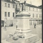Rovigo, Monumento a Vittorio Emanuele 2. opera dello scultore Giulio Monteverde. 1905