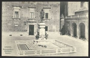Urbino, Monumento a Raffaello Sanzio