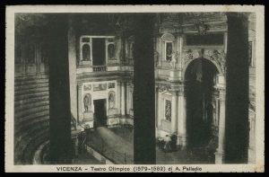 Vicenza, interno del Teatro Olimpico del Palladio