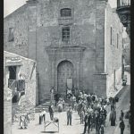 Veduta di Vizzini, Piazzetta S. Teresa ove si svolsero i fatti della Cavalleria Rusticana