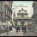 Catania, Prospetto del Duomo e Via Garibaldi