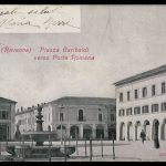 Cervia (Ravenna), Piazza Garibaldi verso Porta Romana