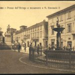 Ascoli Piceno, Piazza dell'Arringo e monumento a V. Emanuele II