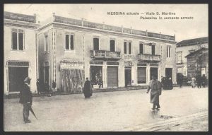 Messina attuale, Viale S. Martino, Palazzina in cemento armato