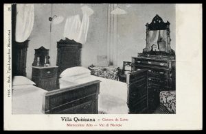 Montecatini Alto, Val di Nievole, Villa Quisisana, Camera da letto