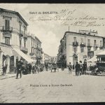 Saluti da Barletta, Piazza Croce e Corso Garibaldi