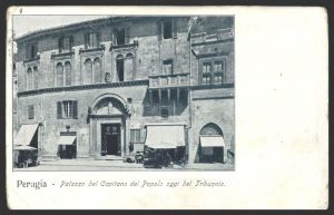 Perugia, Palazzo del Capitano del Popolo oggi del Tribunale, 1901