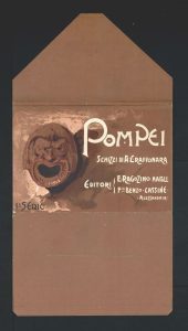 Raccolta di cartoline con acquerelli di Pompei, realizzati da Aurelio Craffonara nel 1901