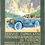 ENIT, Servizi automobilistici di turismo in corrispondenza con le ferrovie dello Stato, Roma, 1921