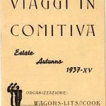 Wagon Lits Cook, Viaggi in comitiva Estate - Autunno 1937