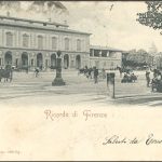 Firenze, Parco delle Cascine, Palazzina Reale. Viaggiata nel 1900